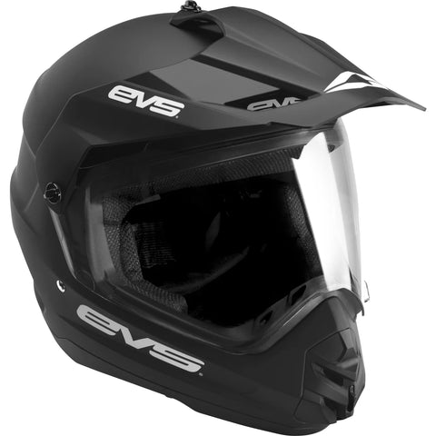 EVS Dual Sport Helmet Venture Solid Matte Black