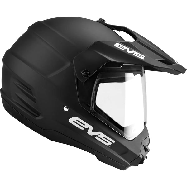 EVS Dual Sport Helmet Venture Solid Matte Black