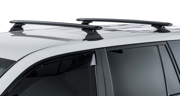 Rhino-Rack 2017 - 2023 Mazda CX-5 4 Door SUV / 2014 - 2018 Mazda 3 Sedan Vortex RCL 2 Bar Roof Rack - Black