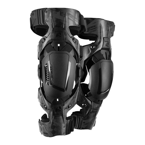 EVS Web Eclipse Knee Brace Black Pair