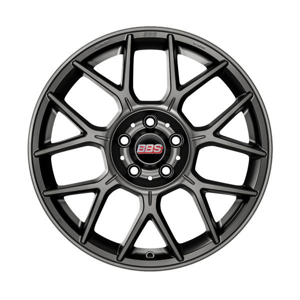 BBS XR 18x8 5x112 37mm Offset 82mm Bore PFS/Clip Req Gloss Platinum Wheel
