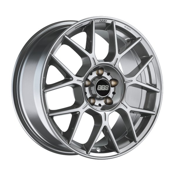 BBS XR 18x8 5x112 37mm Offset 82mm Bore PFS/Clip Req Gloss Platinum Wheel