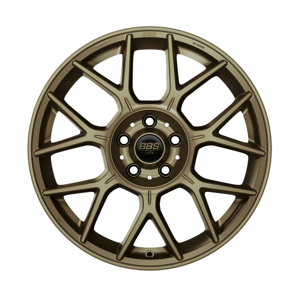 BBS XR 18x8 5x112 ET28 Bronze Wheel -82mm PFS/Clip Required