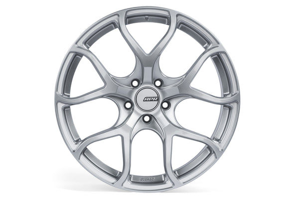 APR A01 Flow Formed 19x8.5 / 5x112 / ET45 / 66.5mm Bore / Silver Wheel