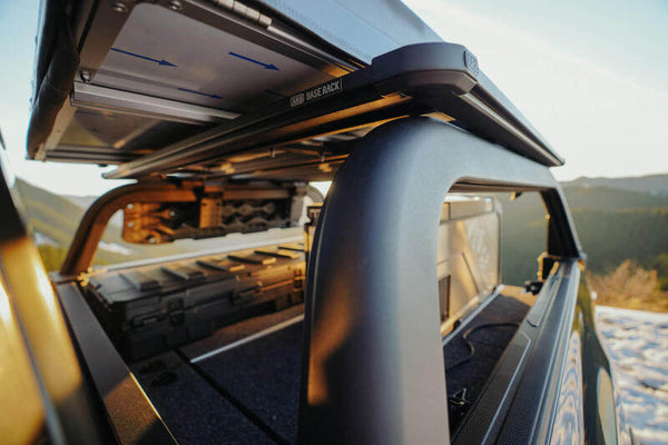 ARB 2016 - 2023 Toyota Tacoma Bed Rack - Black Aluminum