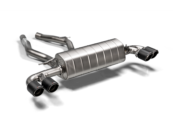 Akrapovic 2019 - 2026 BMW Z4 M40i (G29) Slip-On Line (Titanium) w/Carbon Fiber Tips