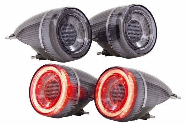 Morimoto Ferrari F430 ( 2005 - 2010 ) XB LED Tail Lights (Smoked)