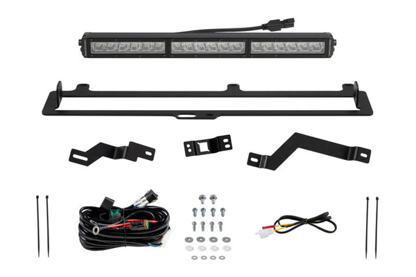 Diode Dynamics 2022+ Toyota Tundra Pro Grille 18in Lightbar Kit - White Driving