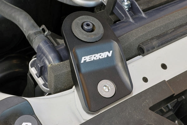 PERRIN 2015 - 2021 Subaru WRX/STI / 2013 - 2017 Crosstrek / 2012 - 2016 Impreza Upper Radiator Bracket Set - Black