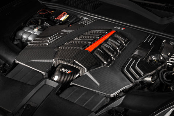 APR 2019 - 2026 Porsche Cayenne / Audi Q7 / SQ7 / Q8 / SQ8 / RSQ8 / Urus / Bentayga Engine Cover - Carbon Fiber Twill