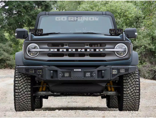 Go Rhino 2021 + Ford Bronco (2 and 4 Door) Rockline Full Width Bumper