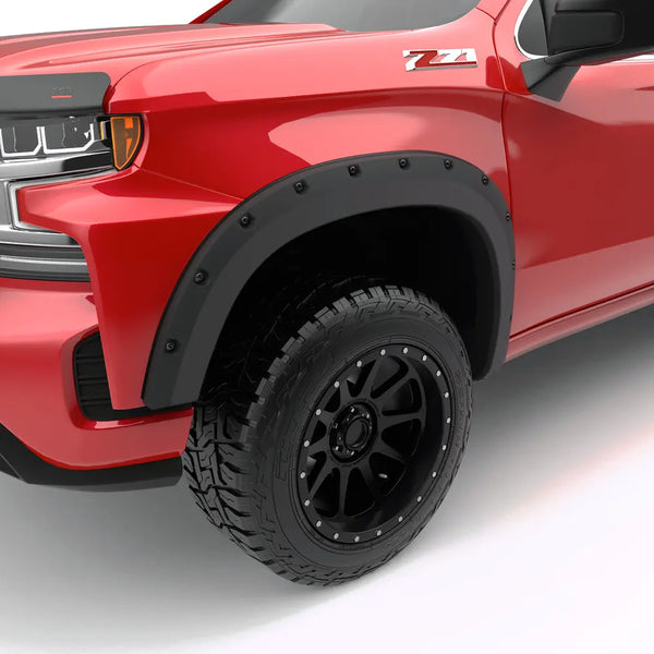 EGR 2023+ Chevrolet Silverado 1500  Traditional Bolt-On Look Fender Flares - Matte (Set of4)