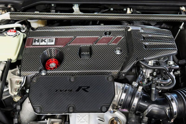 HKS Dry Carbon Engine Cover - Honda Civic Type R FK8 / FL5 2017+
