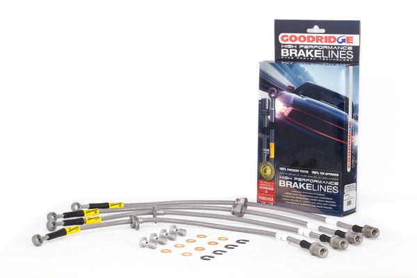 Goodridge 2002 - 2007 Subaru WRX/STi Front & Rear Brake Line Kit