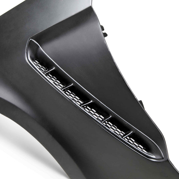 Anderson Composites 2015 - 2017 Ford Mustang GT350 Style Fiberglass Front Fenders
