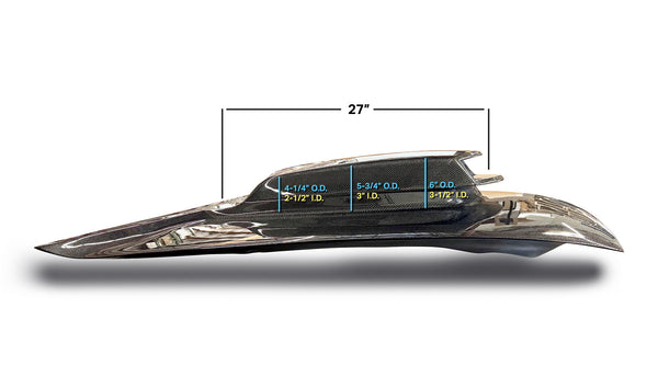 Anderson Composites 2015 - 2023 Dodge Challenger Type-HM Carbon Fiber Hood