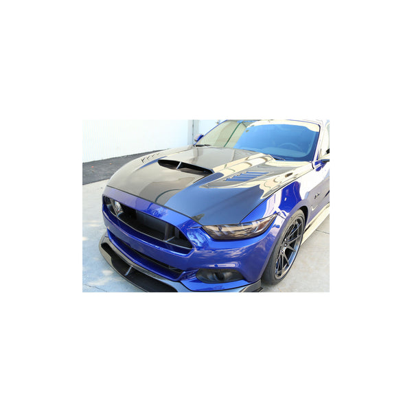 Anderson Composites 2015 - 2017 Ford Mustang (Excl. GT350/GT350R) Ram Air Double Sided Hood