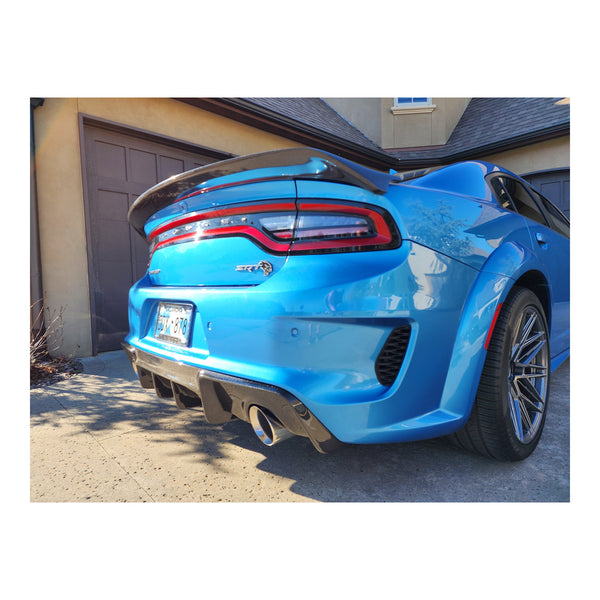 Anderson Composites Type-MB Carbon Fiber Rear Diffuser for 2020-2022 Dodge Charger WideBody
