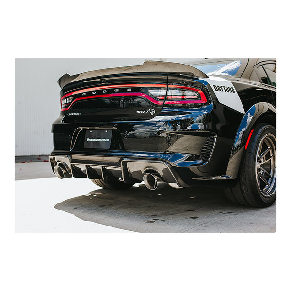 Anderson Composites Type-MB Carbon Fiber Rear Diffuser for 2020-2022 Dodge Charger WideBody