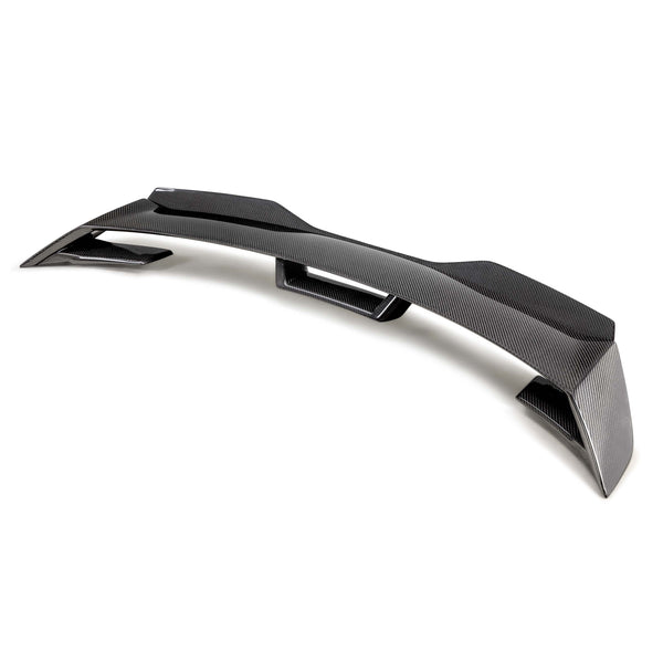Anderson Composites 2024 + Ford Mustang GT Type-GTG Carbon Fiber Rear Spoiler w/Gurney Flap