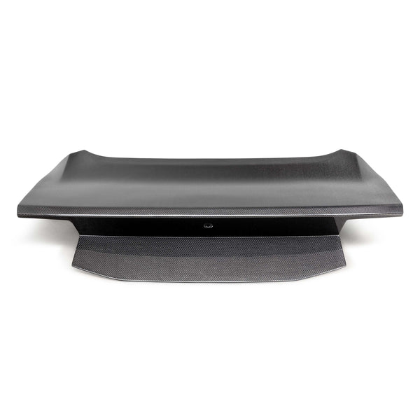 Anderson Composites 2024 + Ford Mustang Type-AO Double Sided Carbon Fiber 1-Piece Decklid