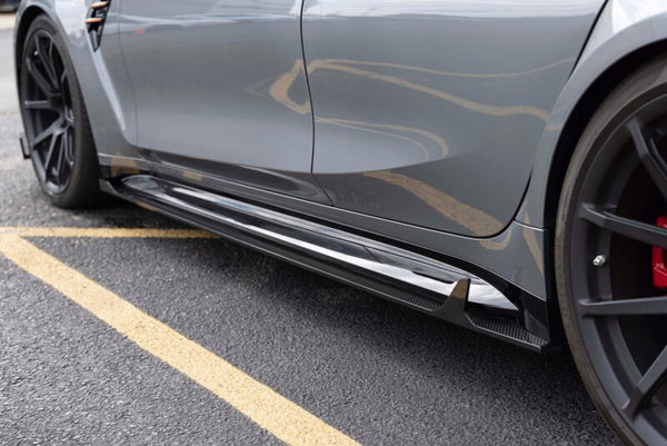 Dinan 2021 - 2027 BMW M3 (G80) Carbon Fiber Side Skirts - Set