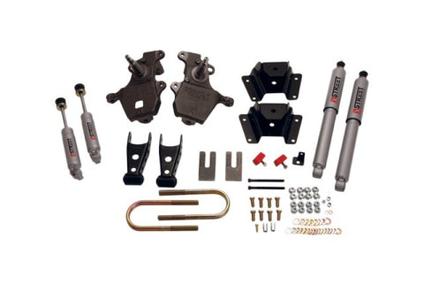 Belltech Front And Rear Complete Lowering Kit W/ Street Performance Shocks - 1997 - 2003 F150 / F250