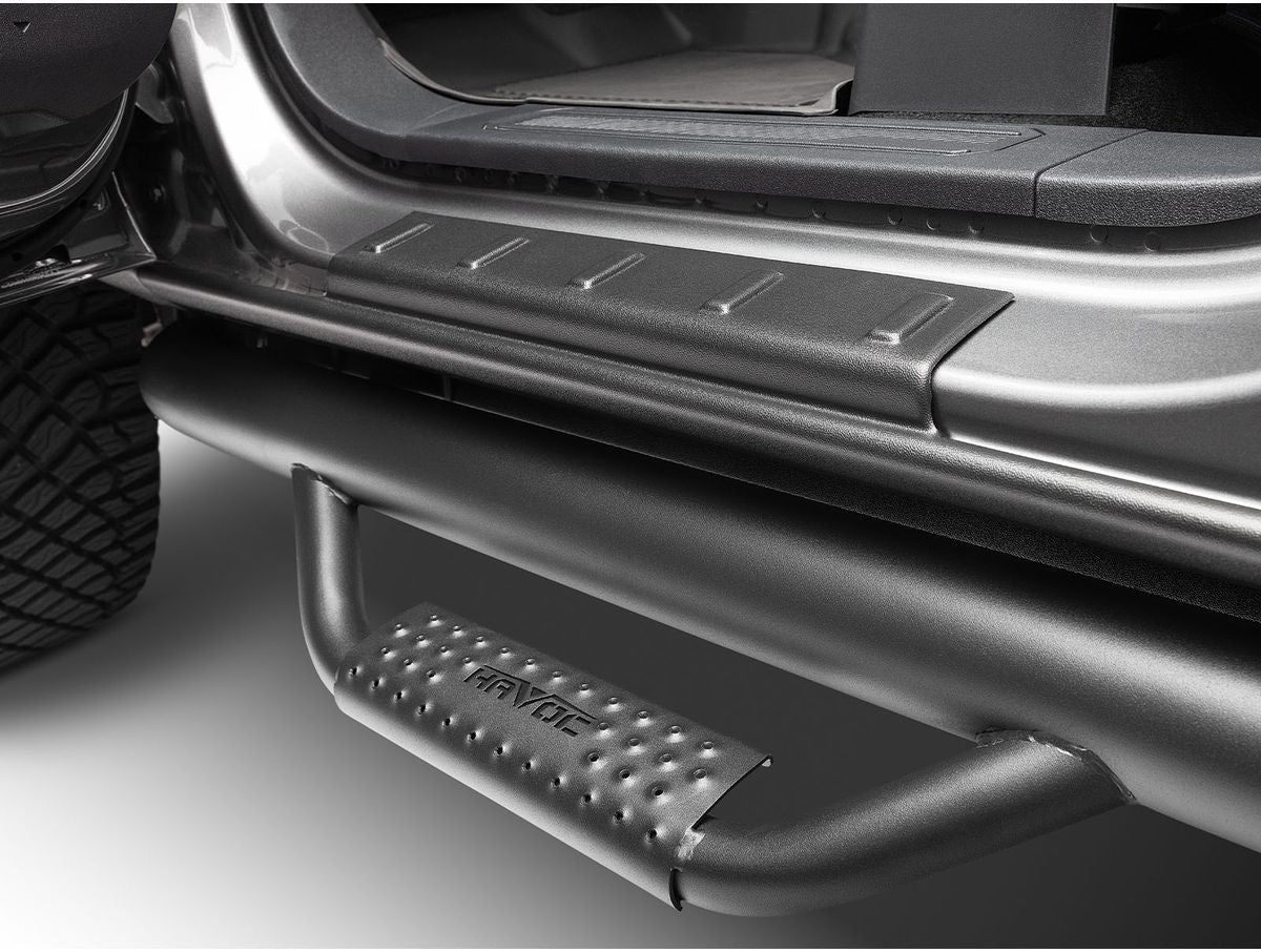 Husky Liners 2009 - 2014 Ford F-150 Supercab Trail Armor Rocker Panel & Sill Plate Cover (4pc) - Tex. Blk