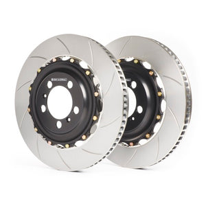 GiroDisc 2012 - 2018 Mercedes-Benz SL63 (R231 Excl CCM) / 2015 - 2021 C63 / 2015 - 2017 S63 / 2016 - 2021 AMG GT Slotted Rear Rotors