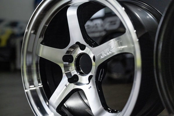 Advan GT Beyond-R 18X9.5 / +45 Offset / 5x100 BC / 63mm Bore / Machining and Diamond Cutting
