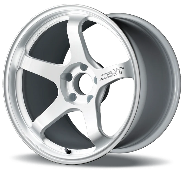 Advan GT Beyond 18X9.5 / +38 Offset / 5x120 BC / +38mm Bore / Racing White