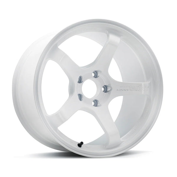 Advan GT Beyond 17X7.5 / +48 Offset / 5x114.3 BC / +48mm Bore / Racing White