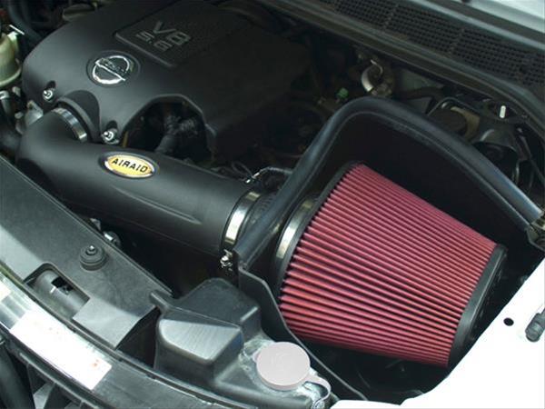 Airaid 2004 - 2013 Nissan Titan/Armada 5.6L MXP Intake System w/ Tube (Dry / Red Media)