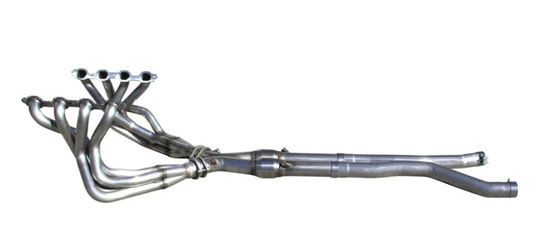 American Racing Headers C7 Corvette 1-7/8" x 3" Catted Long System Headers C7-14178300LSWC