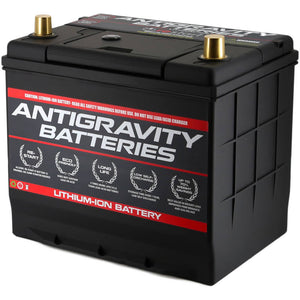 Antigravity Group 24 Lithium Car Battery w/Re-Start - 60 Amp hours Left Side Positive Terminal