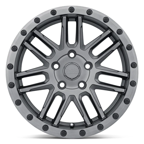 Black Rhino ARCHES Matte Brushed Gunmetal Blk Blt 20x9.5 0 5x114.3mm 76.1mm