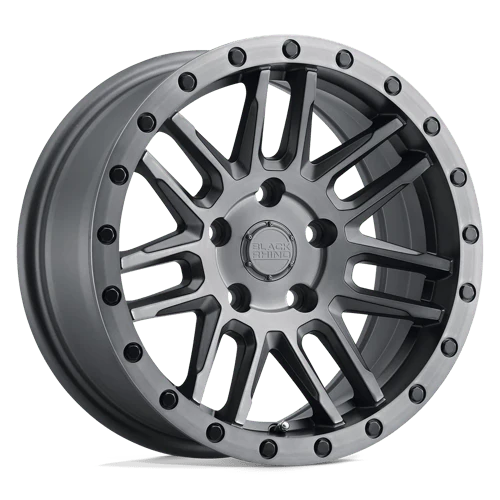 Black Rhino ARCHES Matte Brushed Gunmetal Blk Blt 20x9.5 0 5x114.3mm 76.1mm