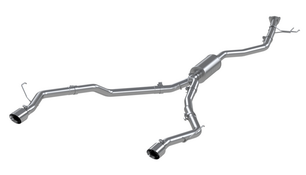 MBRP 2021 + Honda Ridgeline T304 Stainless Steel 2.5in Cat-Back - Dual Split Rear Exit