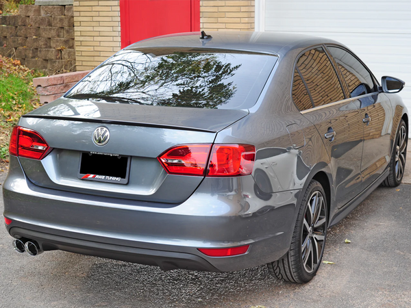 AWE Tuning Mk6 GLI 2.0T - Mk6 Jetta 1.8T Touring Edition Exhaust - Diamond Black Tips