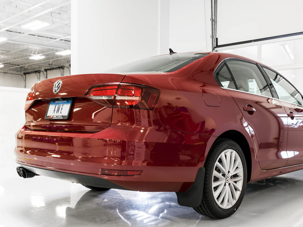 AWE Tuning 2011 - 2013 Mk6 Jetta 2.5L Track Edition Exhaust - Polished Silver Tips