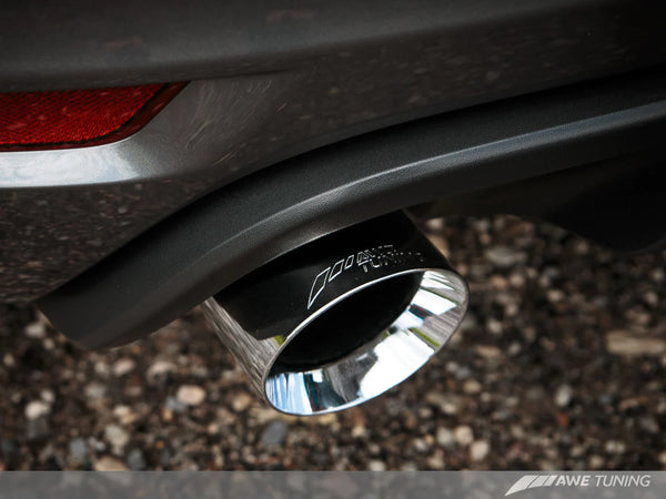 AWE Tuning Mk6 Golf GTI Performance Catback - Chrome Silver Round Tips