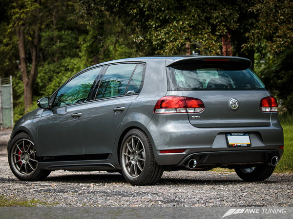 AWE Tuning Mk6 Golf GTI Performance Catback - Chrome Silver Round Tips