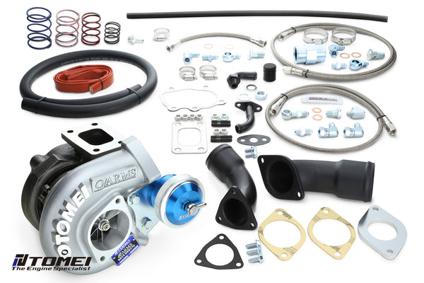 Tomei ARMS Ball Bearing Turbocharger Kit with Billet Actuator for Nissan KA24DE 1989-1998