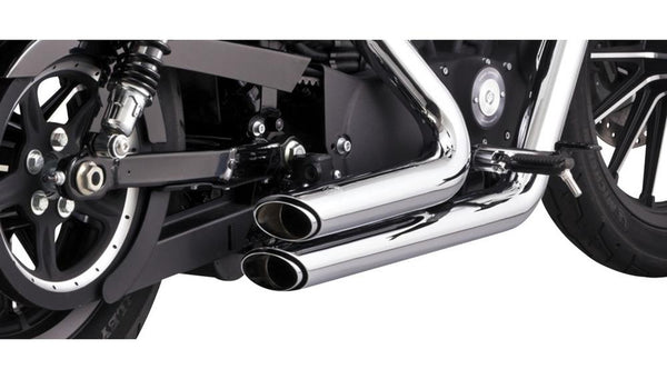 Vance & Hines Harley Davidson Softail 2018 - 2023 Shortshots Staggered Chrome Full System Exhaust