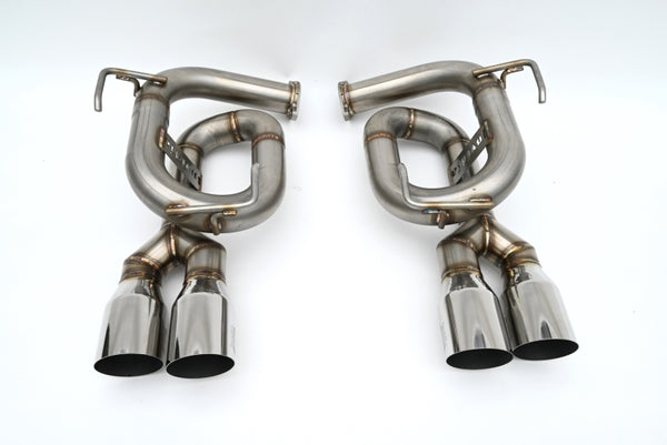 Invidia 2022 + Subaru WRX VB Twin Loop 3.5in. Single Layer S.S Tip Axle-Back Exhaust