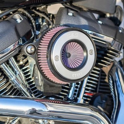 S&S Cycle Harley Davidson 2017+ M8 Models Stealth Air Stinger Kit w/ S&S Ring