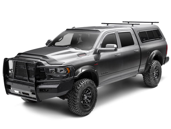 Husky Liners 2019 + RAM 2500/3500 DRT Style Fender Flares (Smooth) 4pc - Blk