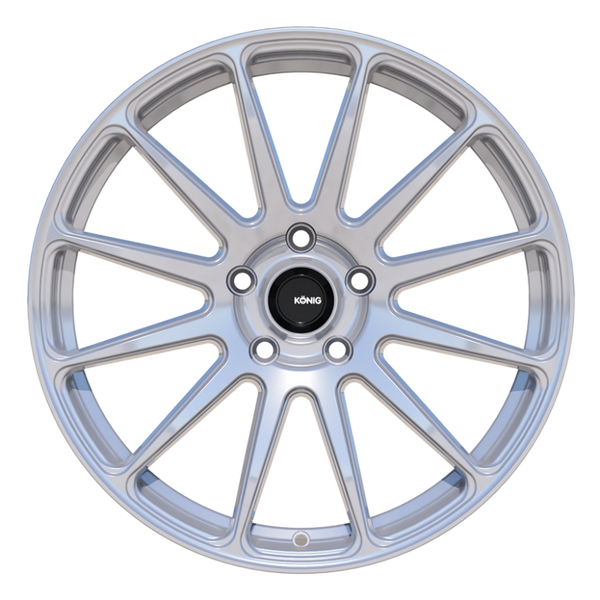 Konig Aeris 19x8.5 5x108 ET43 Steel Silver Wheel