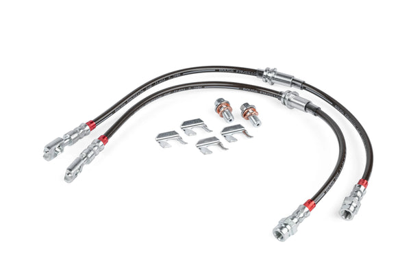 APR 2015 - 2020 Audi A3/A3 Quattro/S3/ 2015 - 2024 VW Golf R /  GTi Braided Stainless Steel Brake Line Set - Front