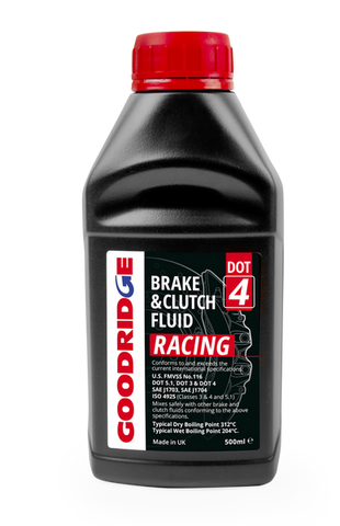 Goodridge 500ML Racing Dot 4 Brake Fluid - Single